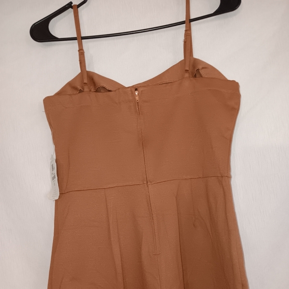Short sleeveless brown dress size L from Altarid State brand - Picture 4 of 10